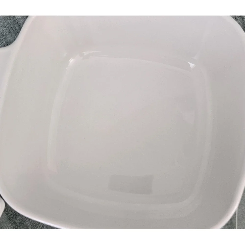 Corning‎ Ware Blue Cornflower Lot Casserole Dishes With Lids 1-1 Qt & 1- 1.5 Qt.